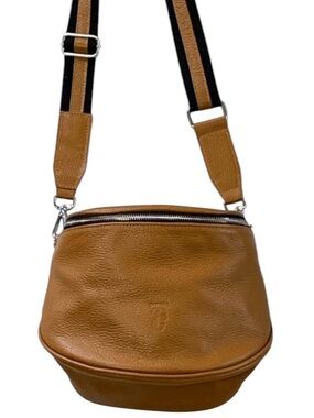 Syrena Leather Crossbody Adjustable Strap Bag